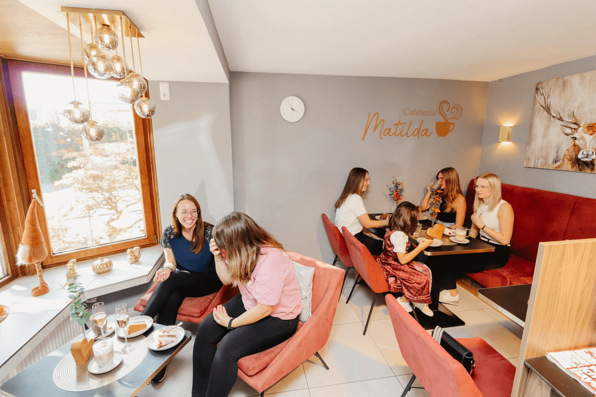 Innenraum Cafeteria Matilda