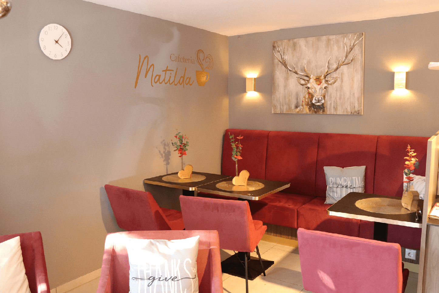 Einrichtung Cafeteria Matilda